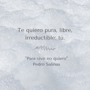 Pedro Salinas POESIA | Para vivir no quiero, de Pedro Salinas