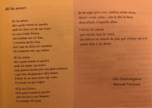 Poema 1 'Llei d'estrangeria' de Manuel Forcano