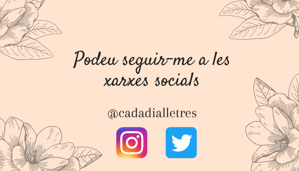 Instagram @cadadia_lletres